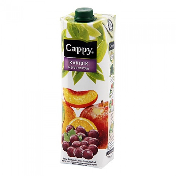 Cappy Meyve Suyu Karışık Meyve Aromalı 1 Lt